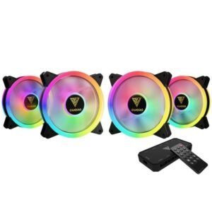 Genuine Gamdias Aeolus M2 1204R 120mm ARGB Cabinet Fan (4 Pack)