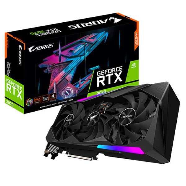 Best Gigabyte Aorus Nvidia RTX 3070 Master 8GB GDDR6 Graphics Card (rev. 1.0)