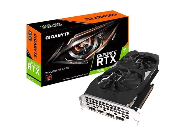 Best Gigabyte Nvidia Geforce RTX 2070 Windforce 2X 8GB GDDR6 Graphics Card