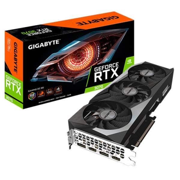 Original Gigabyte GeForce RTX 3070 Gaming OC 8G (rev. 2.0)