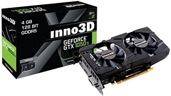 Available Now Inno3D Nvidia GeForce GTX 1050 Ti Twin X2 4GB GDDR5 Graphics Card