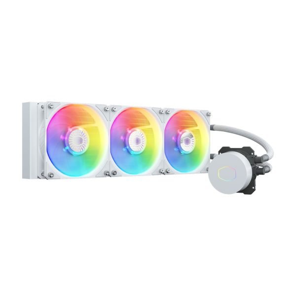 Original Cooler Master MasterLiquid ML360L ARGB V2 Liquid CPU Cooler White Edition