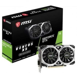 New Model MSI Nvidia GeForce GTX 1650 Ventus XS 4GB OC GDDR5 Graphics Card