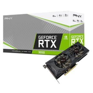 Original PNY GeForce RTX 3050 8GB UPRISING | Dual Fan | 8GB GDDR6 Graphics Card