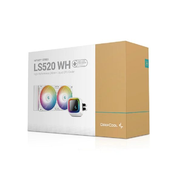 Genuine DeepCool LS520 WH ARGB | 240mm Fan | CPU Liquid Cooler