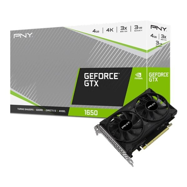 Best PNY Nvidia GeForce GTX 1650 4GB GDDR6 Dual Fan Graphics Card