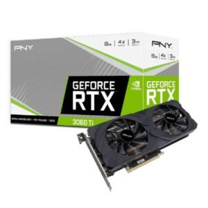 New Model PNY GeForce RTX 3060 Ti 8GB | UPRISING Dual Fan Graphics Card