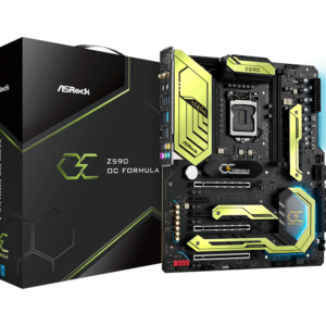 Available Now ASRock Z590 OC FORMULA LGA 1200 Intel Z590 SATA 6Gb/s Extended ATX Intel Motherboard