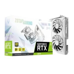 Available Now Zotac Gaming Nvidia GeForce RTX 3070 Twin Edge OC White Edition 8GB GDDR6 Graphic Card