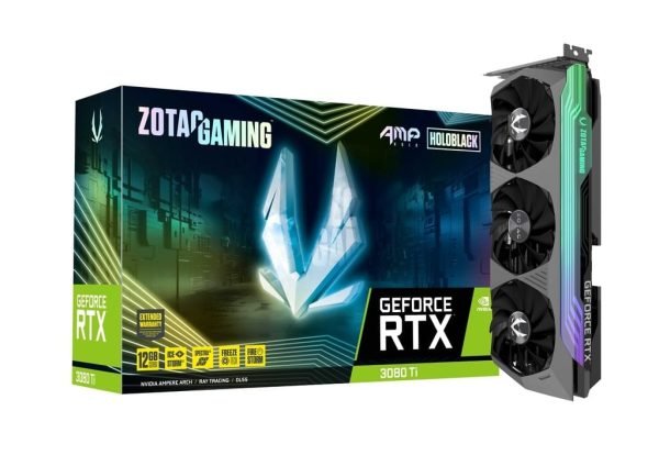 Genuine Zotac Gaming Nvidia RTX 3080 Ti AMP Holo 12GB GDDR6X Graphic Card