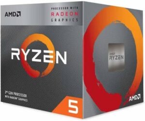 New Model AMD Ryzen 5 3400G with Radeon RX Vega 11 Graphics 3rd Gen Desktop Processor YD3400C5FHBOX