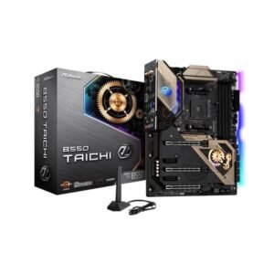 Genuine ASROCK B550 TAICHI RAZER EDITION MOTHERBOARD (AMD SOCKET AM4/RYZEN 5000 4000G AND 3000 SERIES CPU/MAX 128GB DDR4 5200MHZ MEMORY)
