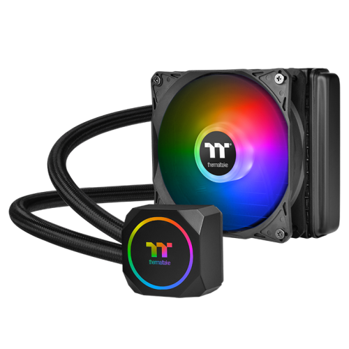 Available Now Thermaltake TH120 ARGB Sync AIO Liquid Cooler CL W285 PL12SW A