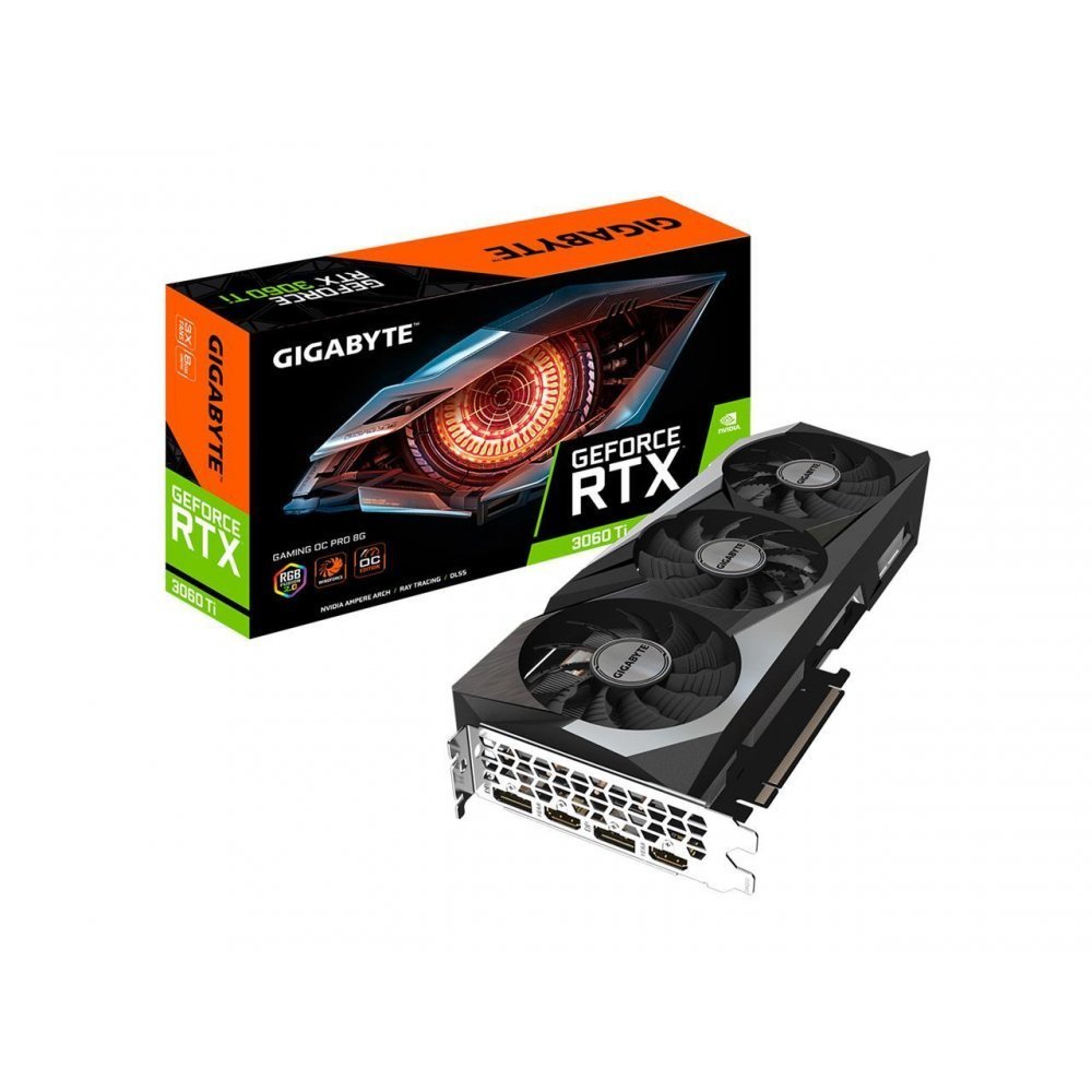 New Model Gigabyte RTX 3060 Ti Gaming OC Pro LHR 8GB Graphics Card GV N306TGamingOC Pro 8GD
