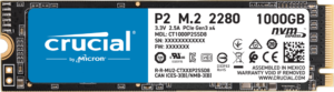 New Model Crucial P2 1TB M.2 NVMe Internal SSD CT1000P2SSD8