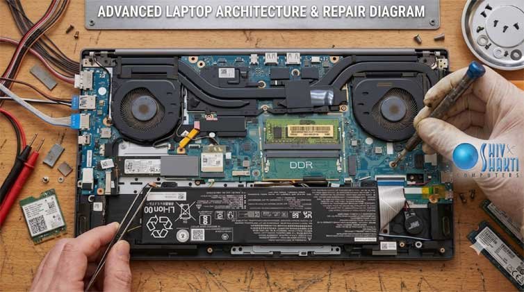 Doorstep Lenovo Laptop Diagnostic & Onsite Battery Replacement Jaipur